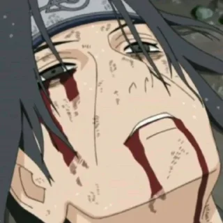😵 emoji Itachi『 〄 』🍀's sticker pack (@Hinata_proxbot) Telegram sticker 18 of 92