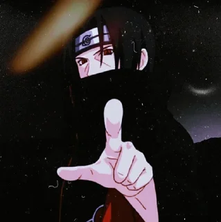 🧐 emoji Itachi『 〄 』🍀's sticker pack (@Hinata_proxbot) Telegram sticker 23 of 92