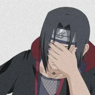 😒 emoji Itachi『 〄 』🍀's sticker pack (@Hinata_proxbot) Telegram sticker 11 of 92