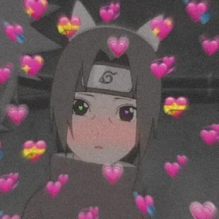 😊 emoji Itachi『 〄 』🍀's sticker pack (@Hinata_proxbot) Telegram sticker 9 of 92
