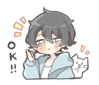 👌 emoji Hairy boy @deazzle Telegram sticker 5 of 40