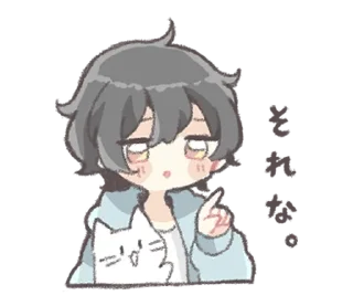 🥸 emoji Hairy boy @deazzle Telegram sticker 13 of 40