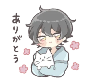 😊 emoji Hairy boy @deazzle Telegram sticker 18 of 40