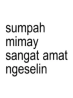 Sticker from milik ameng, yang maling dosa