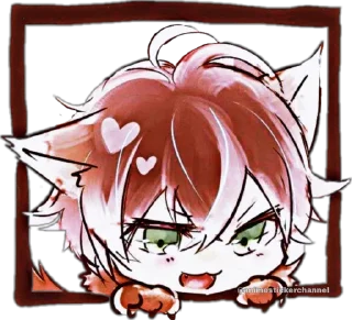 Sticker from ayato sakamaki @animestickerchannel