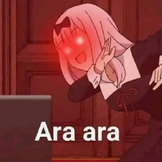 Sticker from anime meme packzz