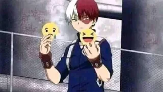 Sticker from anime meme packzz