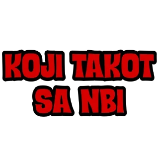 Sticker from STICK NG MGA PEDO