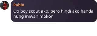 👆 emoji Mga sinabi ni pablo pack by @QuotLyBot Telegram sticker 23 of 39
