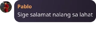 🧔‍♀️ emoji Mga sinabi ni pablo pack by @QuotLyBot Telegram sticker 15 of 39