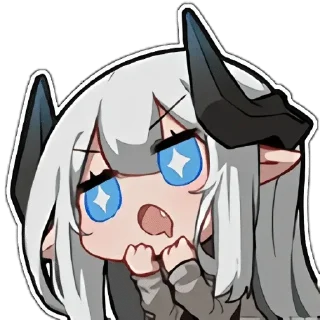 Sticker from 绘之音表情包 雾月搬运ing