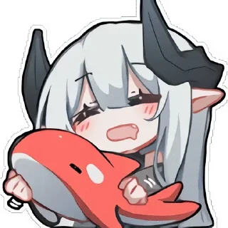 Sticker from 绘之音表情包 雾月搬运ing