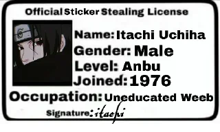 🤭 emoji Itachi『 〄 』🍀's sticker pack (@Zeroo_Twoo_Bot) Telegram sticker 6 of 119