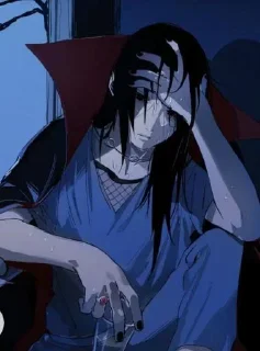 😰 emoji Itachi『 〄 』🍀's sticker pack (@Zeroo_Twoo_Bot) Telegram sticker 17 of 119