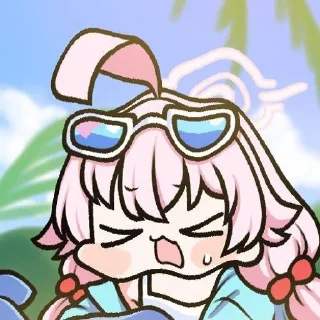 🥵 emoji 小鳥遊 ホシノ packed by @tsugumi42 Telegram sticker 13 of 48