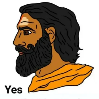 Sticker from @Yes