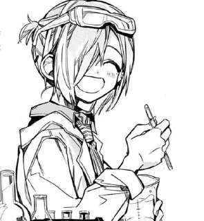🖇 emoji Sousuke Mitsuba (Manga Ver) by @StickerAnimePack Telegram sticker 11 of 40