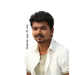 Sticker from Thalapathy Vijay | Ashwin | Thalapathy_Vijay_The_King