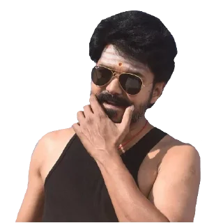 Sticker from Thalapathy vijay || @Goku_ke_stickers