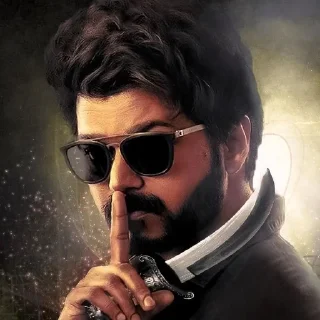 🤫 emoji Thalapathy VIJAY 
@ptat7 Telegram sticker 17 of 41