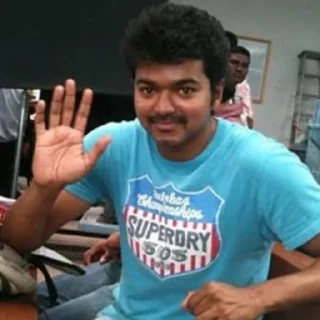 👋 emoji Thalapathy VIJAY 
@ptat7 Telegram sticker 16 of 41