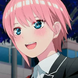 Sticker from Ichika nakano by : @stickerpackanakrp