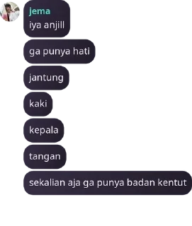 Sticker from munafik ot 😝😝 pack by @QuotLyBot