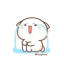 Sticker from Cutie cat by @singh_021