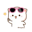 Sticker from Cutie cat by @singh_021