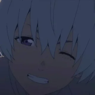 Sticker from Anime reaction : @Unknown_human_being