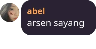 Sticker from abel