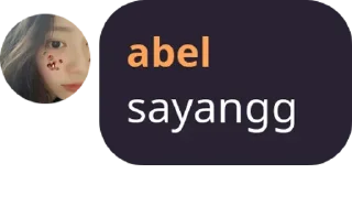 Sticker from abel