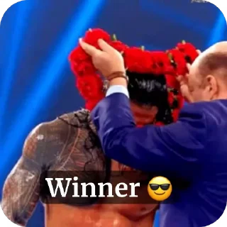 ✔ emoji @Cosmicvibes1 || @Whatttusername Roman Reigns Telegram sticker 20 of 115