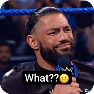 ✔ emoji @Cosmicvibes1 || @Whatttusername Roman Reigns Telegram sticker 6 of 115