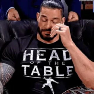 ✔️ emoji @Cosmicvibes1 || @Whatttusername Roman Reigns Telegram sticker 1 of 115