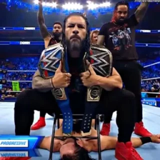 ✔️ emoji @Cosmicvibes1 || @Whatttusername Roman Reigns Telegram sticker 8 of 115