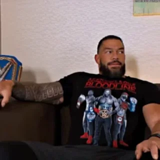 ✔️ emoji @Cosmicvibes1 || @Whatttusername Roman Reigns Telegram sticker 17 of 115