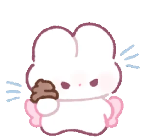 🐰 emoji ₍ ɦᥙɦᥙ ₎ ˚₊· ♡ @mewsticks Telegram sticker 11 of 16