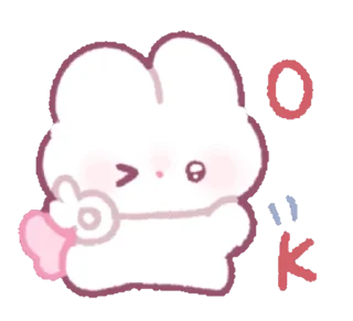 🐰 emoji ₍ ɦᥙɦᥙ ₎ ˚₊· ♡ @mewsticks Telegram sticker 7 of 16