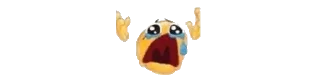 😭 emoji Piyush choudhary's sticker pack (@Gabi_Braun_Robot) Telegram sticker 20 of 22