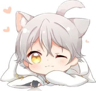 😉 emoji ^•^Alok's stic-pack (@LelouchXRobot) 1 Telegram sticker 12 of 120