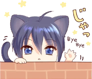 👋 emoji ^•^Alok's stic-pack (@LelouchXRobot) 1 Telegram sticker 17 of 120