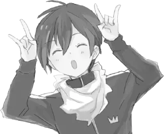 🤘 emoji ^•^Alok's stic-pack (@LelouchXRobot) 1 Telegram sticker 23 of 120