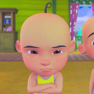 👶 emoji upin nie bg Telegram sticker 23 of 24