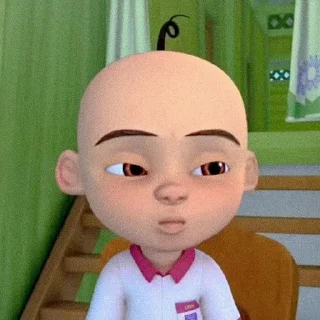 👶 emoji upin nie bg Telegram sticker 6 of 24