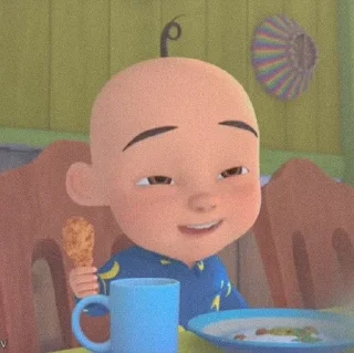 👶 emoji upin nie bg Telegram sticker 14 of 24