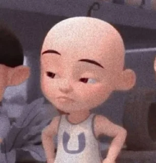 👶 emoji upin nie bg Telegram sticker 9 of 24