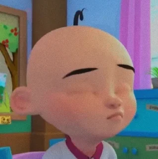 👶 emoji upin nie bg Telegram sticker 8 of 24