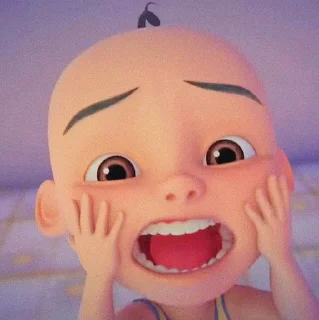 👶 emoji upin nie bg Telegram sticker 16 of 24