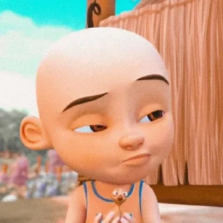 👶 emoji upin nie bg Telegram sticker 19 of 24